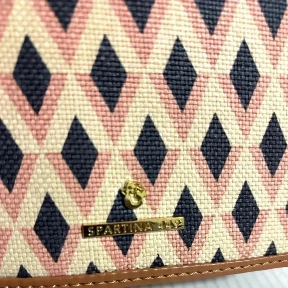 Spartina 449  canvas  crossbody handbag - Picture 5 of 11